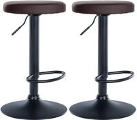 CLP Barhocker Ponte Kunstleder (Set, 2er), drehbar und h&ouml;henverstellbar