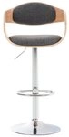 CLP Barhocker Kingston Stoff (Set, 2 St., 2er), drehbar, H&ouml;henverstellung