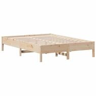 vidaXL Bettgestell 140 x 200 cm Massivholzbett 140x200 cm Kiefer Bett...