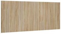 vidaXL Kopfteil, Bett Kopfteil Sonoma-Eiche 200x1,5x80 cm Holzwerkstoff