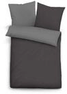 Biberna Bettw&auml;sche Biberna Linon Wendebettw&auml;sche UNI, Gr&ouml;&szlig;e 155x220/80x80 cm,