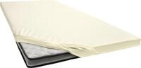 Estella Spannbettlaken Jersey Topper aus Baumwolle mit Elasthan, Jersey,...