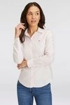 Gant Langarmbluse New Slim Stretch Oxford Blouse f&uuml;r bequemen Sitz u.