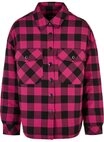 URBAN CLASSICS Allwetterjacke Urban Classics Damen Ladies Flanell Padded Overshirt