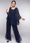 Sheego Klassische Bluse Tunika 3/4-Arm