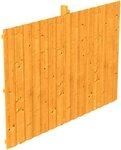 Skanholz Carport-R&uuml;ckwand, BxH:341x220 cm, aus Deckeschalung 20x120mm