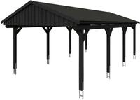 Skanholz Einzelcarport Fichtelberg, BxT: 423x808 cm, 326 cm Einfahrtsh&ouml;he