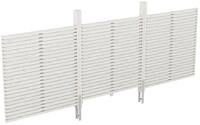 Skanholz Carport-R&uuml;ckwand Rhombus, BxH:550x160 cm
