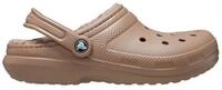 Crocs Sandale Classic Lined Clog (mit Innenfutter) braun - 1 Paar Badeschuh
