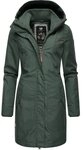 Ragwear Wintermantel Jannisa stylischer Damen Winterparka mit Kapuze
