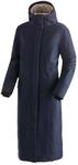 Funktionsmantel MAIER SPORTS "ALBERTE", Damen, Gr. 44, blau (dunkelblau), 100%