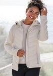 Vivance Steppjacke mit Strickfleece-&Auml;rmeln