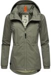 Ragwear Outdoorjacke Danka Wasserdichte &Uuml;bergangsjacke mit gro&szlig;er Kapuze