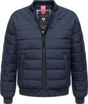 Bomberjacke RAGWEAR "Bolerojacke Bombina", Damen, Gr. XS, blau (navy), Obermaterial: