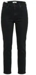 Wrangler Slim-fit-Jeans Mid Waist Stretchjeans - PIPER SMOKEY schwarz lang | 28
