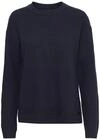 Strickfleece-Pullover OXMO "Strickpullover OXMilla", Damen, Gr. L, blau (total