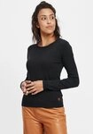 OXMO Strickpullover OXEdda Gem&uuml;tlicher Basic Feinstrickpullover