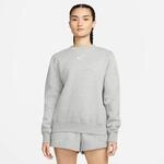 T-Shirt NIKE SPORTSWEAR "W NSW PHNX FLC STD CREW", Damen, Gr. XS, grau (dk grau