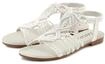 Sandale LASCANA "Sommerschuh", M&auml;dchen, Gr. 42, beige, Obermaterial: 100%