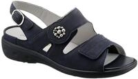 Waldl&auml;ufer Kara-Soft Riemchensandale, Sommerschuh, Sandalette, Keilabsatz, mit