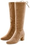 LASCANA Schlupfboots, Slouchy Boots, Slip-On, Schlupfstiefel aus stretchigem Material