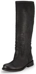 Felmini Stiefel Veloursleder . Stiefel schwarz 36 EU