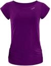 Sporttop WINSHAPE "AET130LS", Damen, Gr. XS, lila (schwarz plum), 85% Polyester, 15%