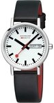 MONDAINE Quarzuhr Mondaine A667.30314.11SBBV Classic SBB Day-Date vegan 36mm...