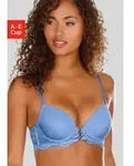 LASCANA Push-up-BH Eleonora mit feiner Schn&uuml;rung in Satin-Optik, sexy Dessous,
