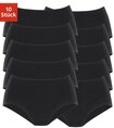 petite fleur by Lascana Taillenslip (10er-Pack) aus elastischer Baumwolle