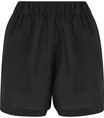 URBAN CLASSICS Shorts Urban Classics Damen Ladies Linen Mixed Boxer Shorts...