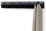 Umbra Hakenleiste Wandgarderobe Flip 5 Haken Black
