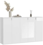 xonox.home Sideboard Garderoben Set Projekt X, Kommode, wei&szlig; Hochglanz,...