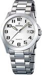 Festina Quarzuhr Festina Herren Uhr F16376/7 Edelstahl, (Analoguhr), Herren