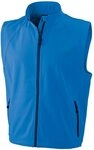 James & Nicholson Funktionsweste Herren Softshell Vest / Atmungsaktiv