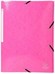 EXACOMPTA Organisationsmappe 25x Sammelmappe + 3 Klappen Gummizug MAXI Karton...