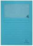EXACOMPTA Organisationsmappe 4x 100 Fenstermappen, A4, 160g, plastikfrei,...