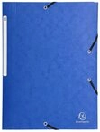 EXACOMPTA Organisationsmappe 25x Sammelmappe +Gummizug 3 Klappen Karton A4 MAXI