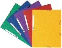 EXACOMPTA Organisationsmappe 50x Sammelmappe +3 Klappen Gummizug Karton A4...