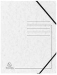 EXACOMPTA Organisationsmappe 25x Sammelmappe + Gummizug 3 Klappen Karton...