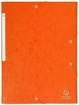 EXACOMPTA Organisationsmappe 25x Sammelmappe + Gummizug 3 Klappen Karton 425g...