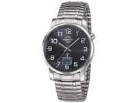 MASTER TIME Funkuhr MTGA-10308-22M, Armbanduhr, Quarzuhr, Herrenuhr, Datum,