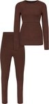 normani Umstandsleggings Merino Unterw&auml;sche Umstandsmode Garnitur Set