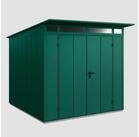 H&ouml;rmann Ecostar Ger&auml;tehaus Elegant mit Pultdach (248 x 283 cm), Metall