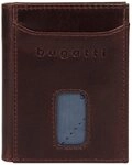 bugatti Geldb&ouml;rse SECURE SLIM, echt Leder