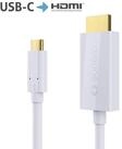 sonero sonero UCC011-020 USB-C auf HDMI 2.0 Kabel, 4K@60Hz mit 18Gbps, USB USB-Kabel
