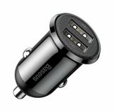 Baseus Baseus Grain Pro Autoladeger&auml;t 2x USB 4,8 A schwarz Smartphone-Kabel