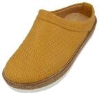 Haflinger Travel Classic Eleganter Clog aus Leder mit Korkfu&szlig;bett und Gummisohle