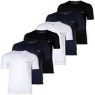BOSS T-Shirt Herren T-Shirt 6er Pack Baumwolle (Packung, 6er Pack)
