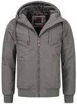 Alessandro Salvarini Winterjacke ASWeighty mit weichem Teddyfell innen